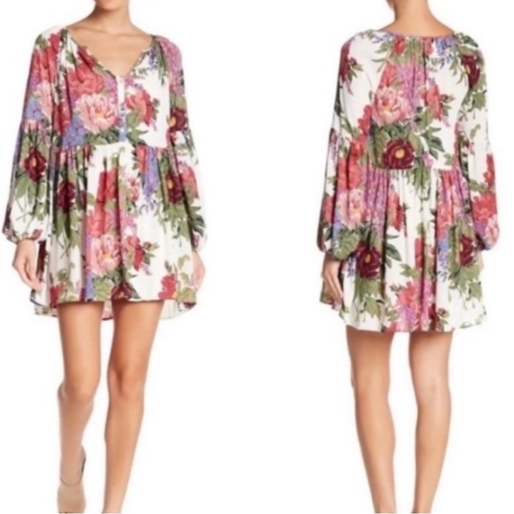 Show Me Your Mumu Sienna Swing Dress in Duchess Darling - Small - Picture 3 of 6